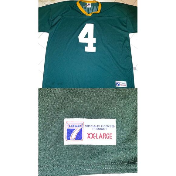LOGO 7 Other - Vintage Green Bay Packers Football Jersey Brett Favre Mens Size XXL NFL 90s